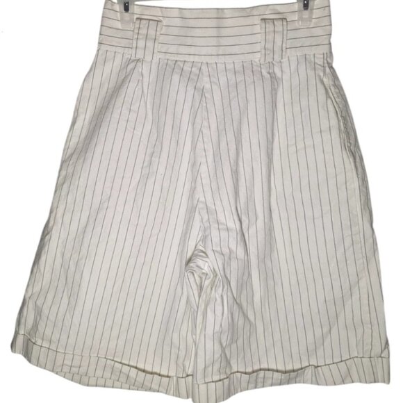 Vintage Striped Bermuda Shorts - Picture 2 of 3